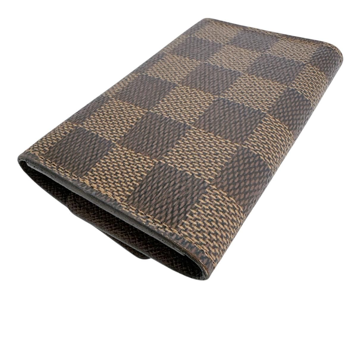 Louis Vuitton Monogram Key Case Multicles 6 Brown Key Holder — view 5