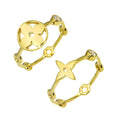 Louis Vuitton Bague Monogram Skin 54 Ring Diamond 18k Yellow Gold 750 Berg