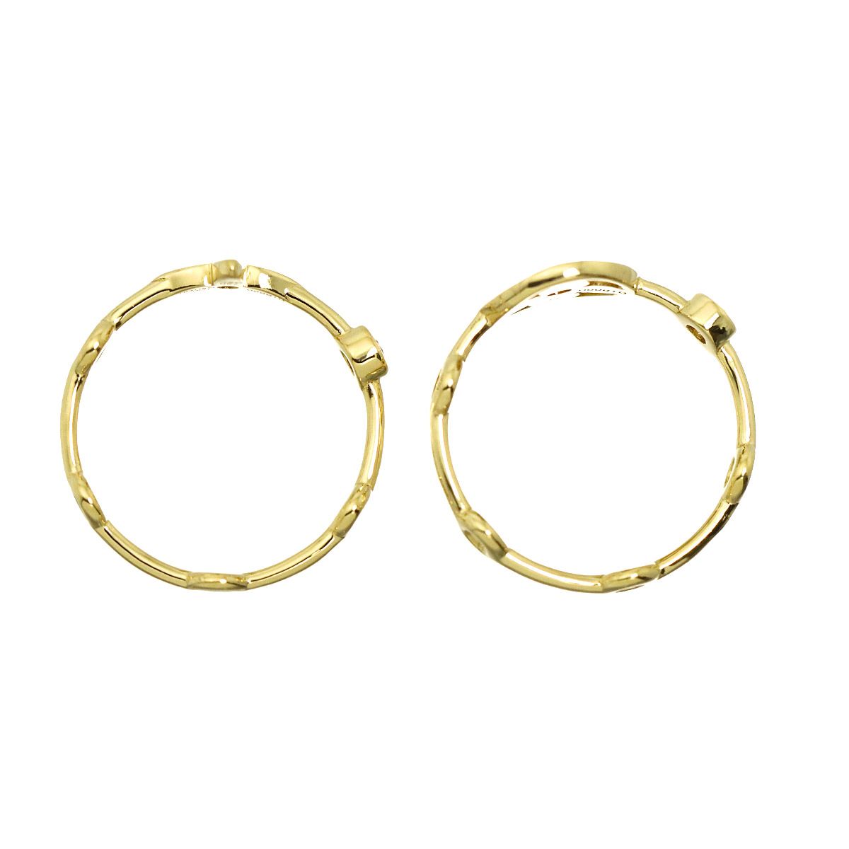 Louis Vuitton Bague Monogram Skin 54 Ring Diamond 18k Yellow Gold 750 Berg — view 5