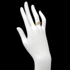 Celine Ring Ruby Diamond 18k Yellow Gold — view 8