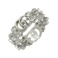 Gucci Flora Ring Diamond 18k White Gold