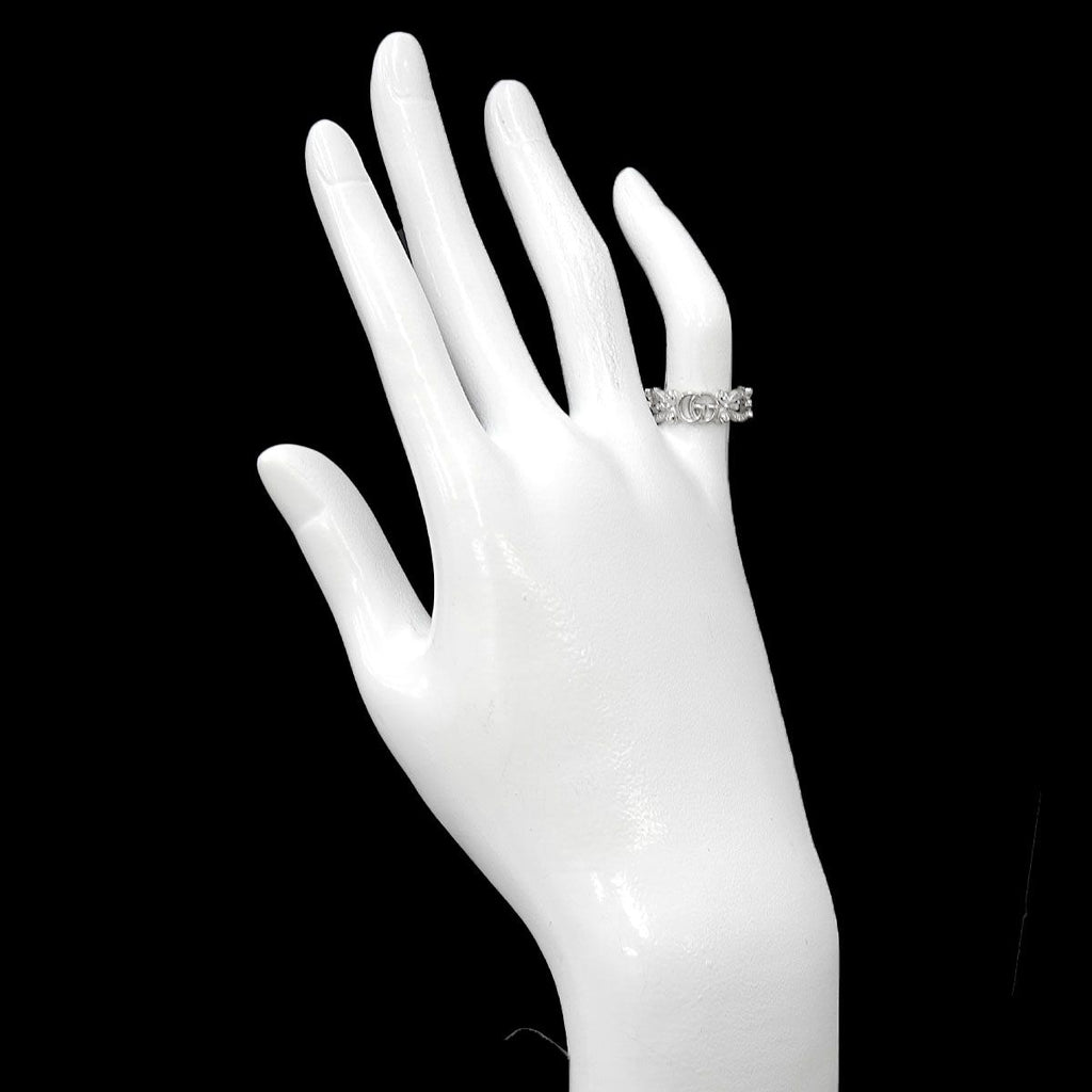 Gucci Flora Ring Diamond 18k White Gold — view 7