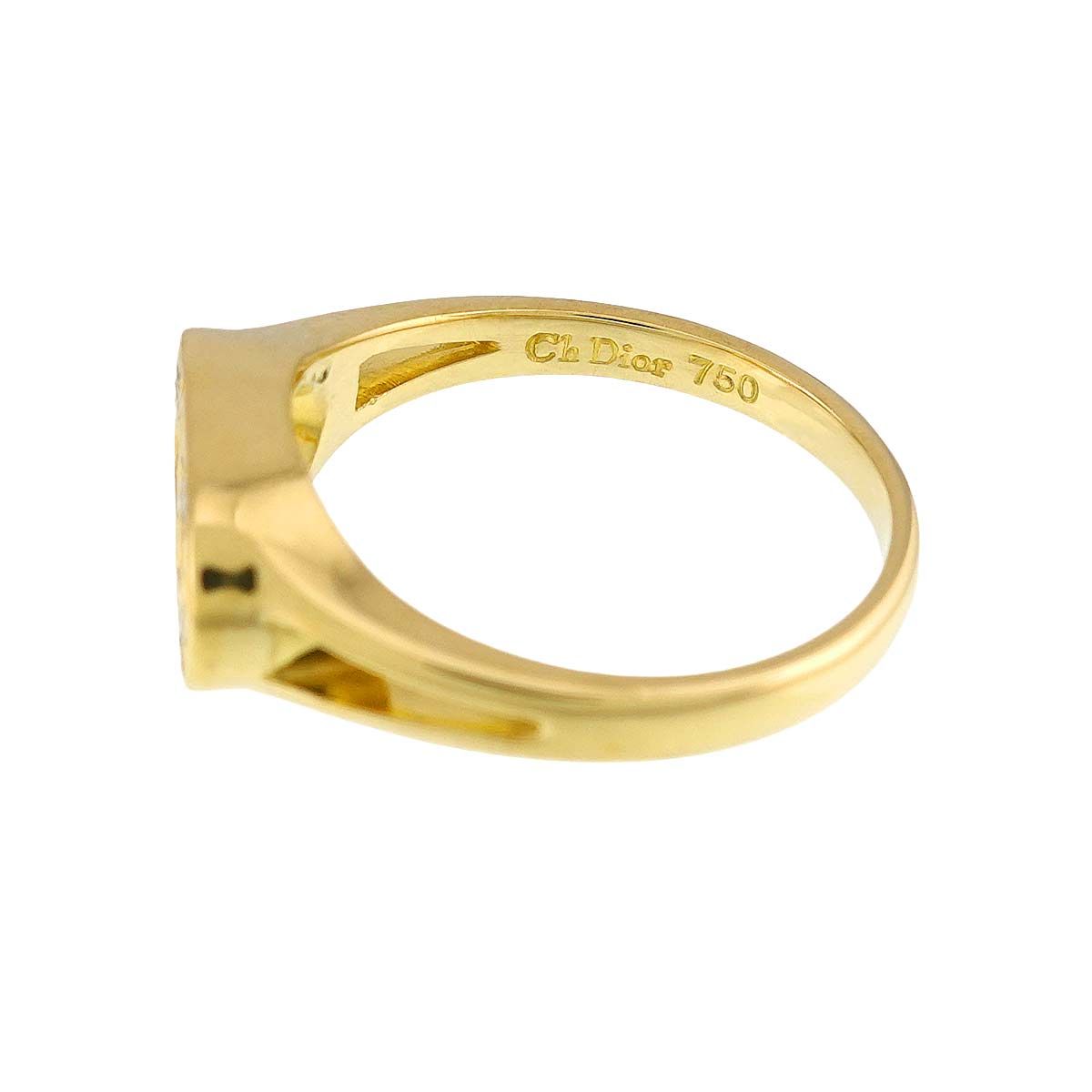Dior Ring Diamond 18k Yellow Gold — view 3