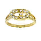 Dior Ring Diamond 18k Yellow Gold — view 2