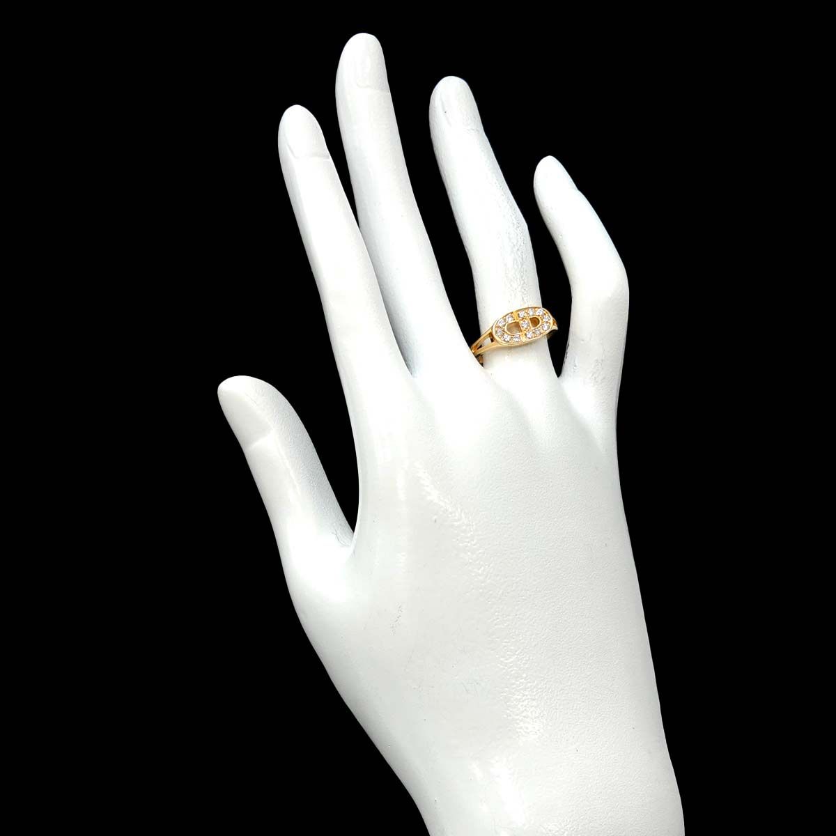 Dior Ring Diamond 18k Yellow Gold — view 8
