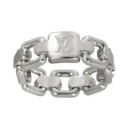 Louis Vuitton Bague Chain Attraction 51 Ring 18k White Gold 750 Berg — view 2