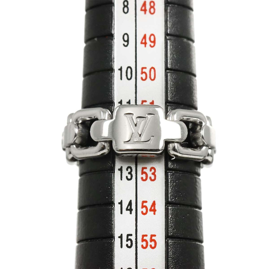 Louis Vuitton Bague Chain Attraction 51 Ring 18k White Gold 750 Berg — view 5