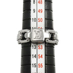 Louis Vuitton Bague Chain Attraction 51 Ring 18k White Gold 750 Berg — view 5
