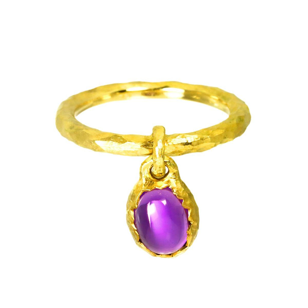 Dior 54 Ring Amethyst 18k Yellow Gold