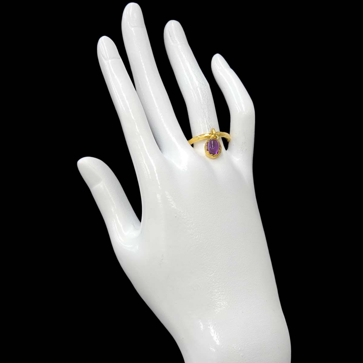 Dior 54 Ring Amethyst 18k Yellow Gold — view 6