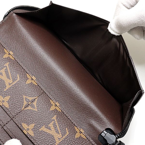 Louis Vuitton Zippy Wallet Vertical Zip Around Monogram Blue Rank — view 5