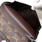 Louis Vuitton Zippy Wallet Vertical Zip Around Monogram Blue Rank — view 5