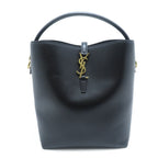 Saint Laurent le 37 Small Bucket Bag Black Leather