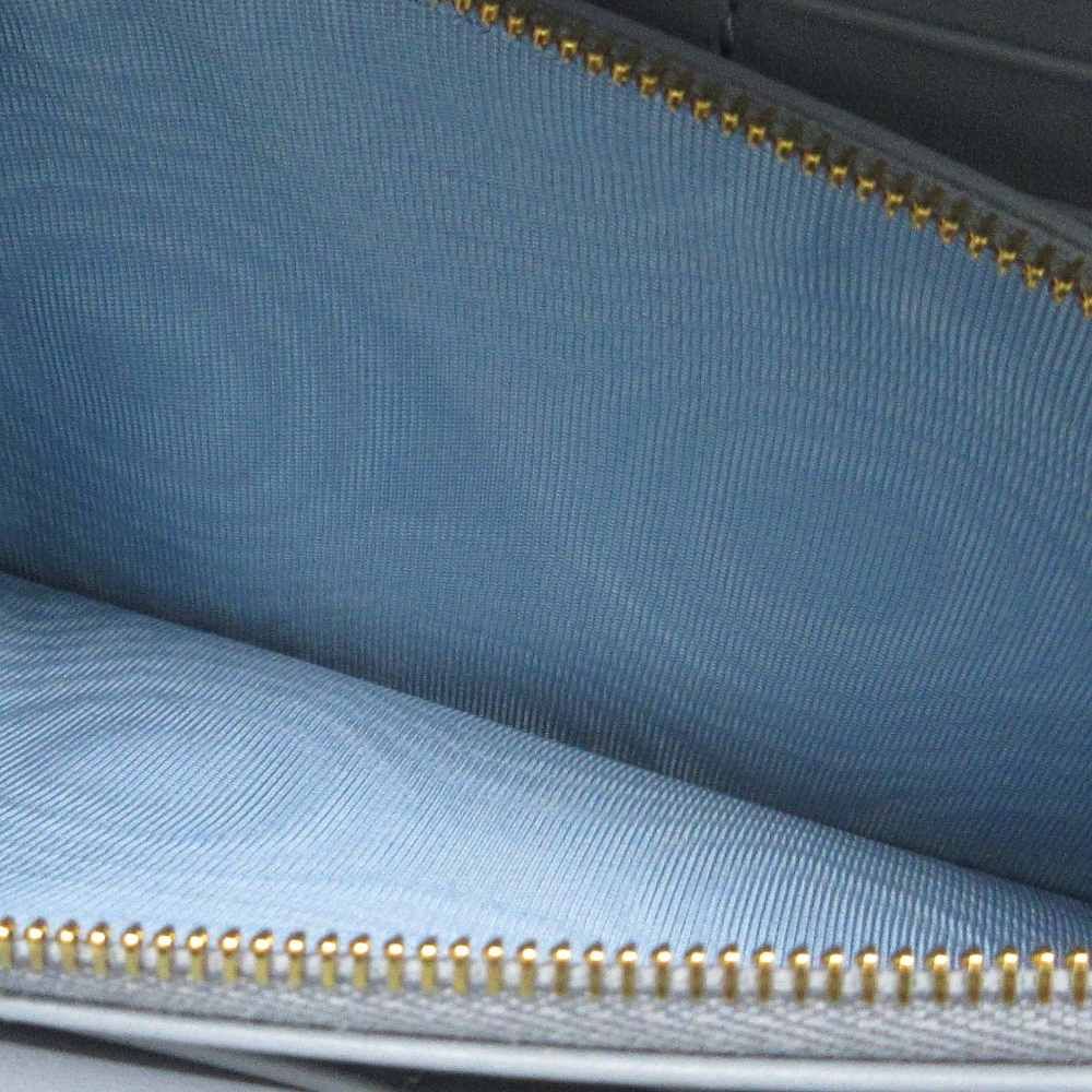 Dior Orchid Bifold Wallet Leather Cannage Cloud Blue — view 6