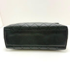 Chanel Top Handle Bag Black Caviar Handbag — view 4