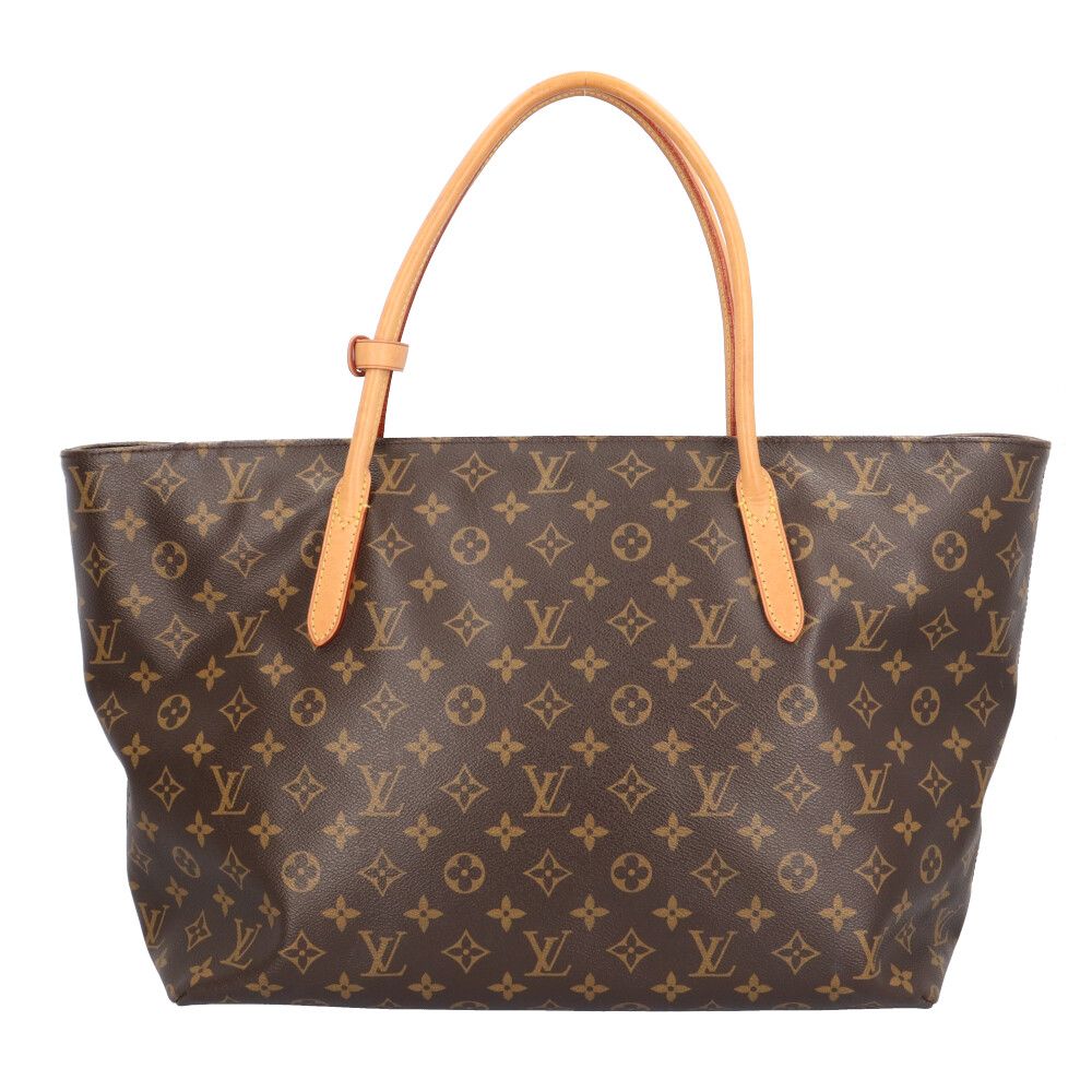 Louis Vuitton Raspail MM Monogram Tote Bag Canvas Brown — view 3