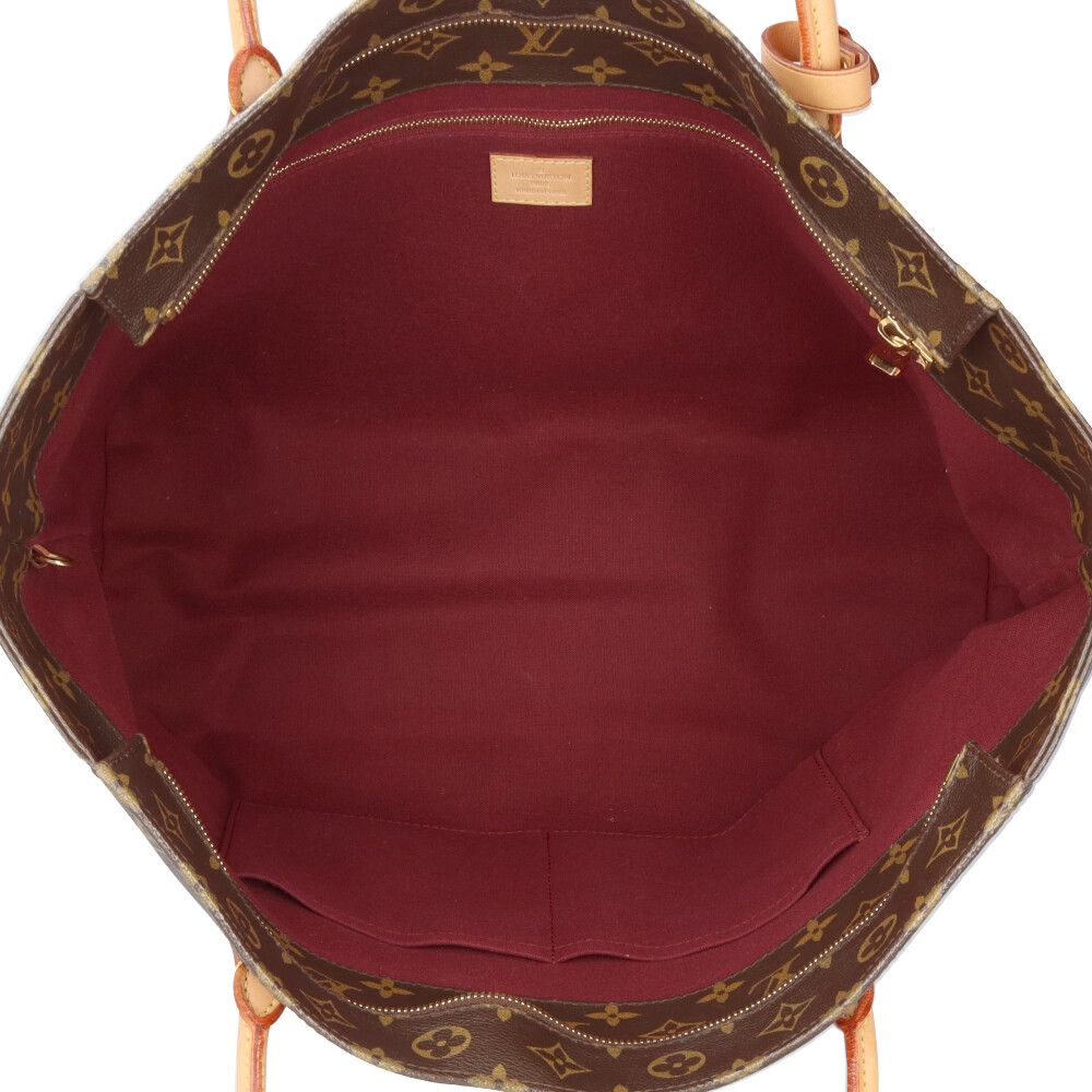 Louis Vuitton Raspail MM Monogram Tote Bag Canvas Brown — view 6
