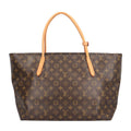 Louis Vuitton Raspail MM Monogram Tote Bag Canvas Brown
