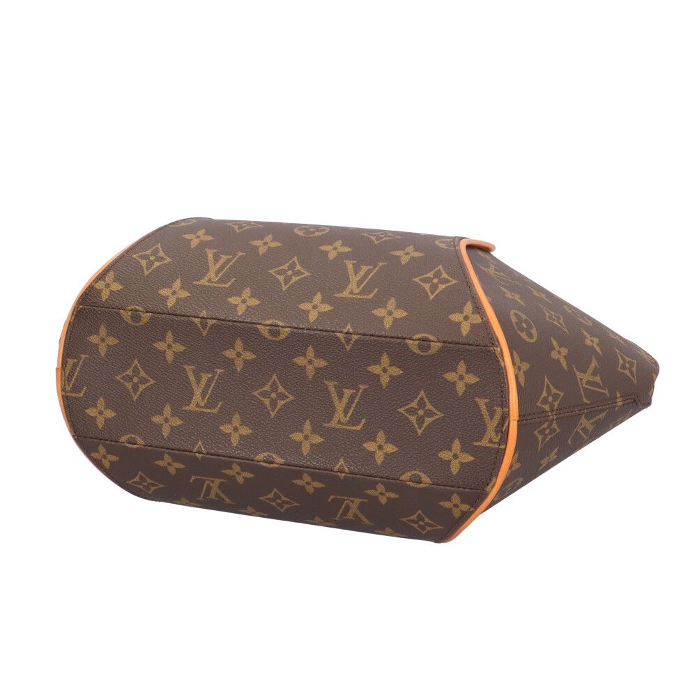 Louis Vuitton Ellipse MM Monogram Handbag Canvas Brown — view 5