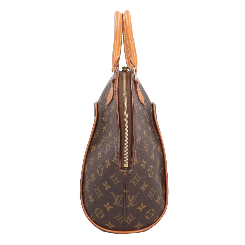 Louis Vuitton Ellipse MM Monogram Handbag Canvas Brown — view 4