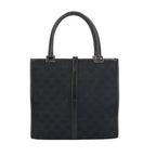 Gucci Square Shape Handbag Jackie Canvas 002 Black — view 3