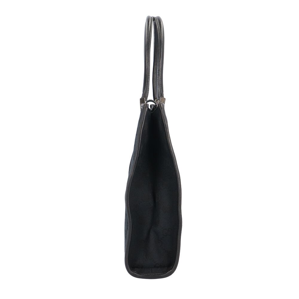 Gucci Square Shape Handbag Jackie Canvas 002 Black — view 4