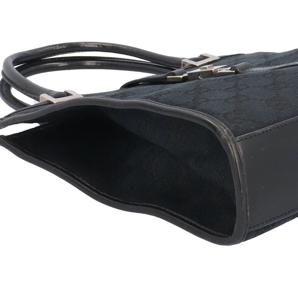 Gucci Square Shape Handbag Jackie Canvas 002 Black — view 7