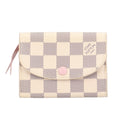 Louis Vuitton Porte Monnaie Rosalie Damier Azur Coin Purse Canvas