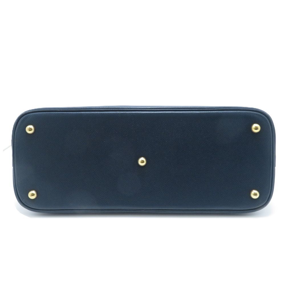Hermes Bolide 35 Navy Shoulder Bag Courchevel — view 3