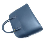 Hermes Bolide 35 Navy Shoulder Bag Courchevel — view 4