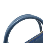 Hermes Bolide 35 Navy Shoulder Bag Courchevel — view 8