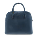 Hermes Bolide 35 Navy Shoulder Bag Courchevel