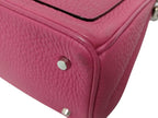 Dior Be Rose Pink Leather 2-Way Shoulder Bag Silver — view 4