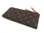 Louis Vuitton Wallet Monogram Portefeuille Adele Brown Piment Leather Bifold — view 2