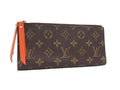 Louis Vuitton Wallet Monogram Portefeuille Adele Brown Piment Leather Bifold