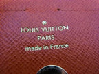 Louis Vuitton Wallet Monogram Portefeuille Adele Brown Piment Leather Bifold — view 7