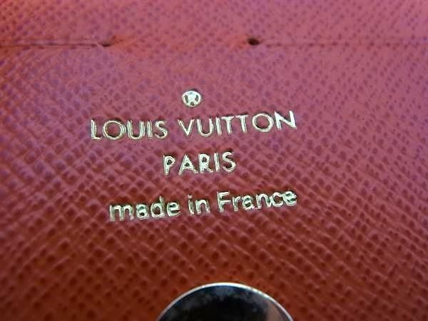 Louis Vuitton Wallet Monogram Portefeuille Adele Brown Piment Leather Bifold — view 7