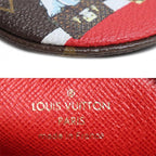 Louis Vuitton Porte Monnaie Rond Christmas Limited Coin Purse Monogram — view 4