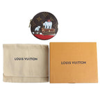 Louis Vuitton Porte Monnaie Rond Christmas Limited Coin Purse Monogram — view 5
