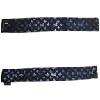 Louis Vuitton Bandeau Mahina Scarf Black Blue — view 4