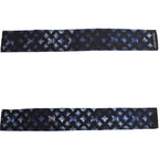 Louis Vuitton Bandeau Mahina Scarf Black Blue — view 3