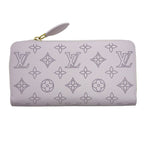 Louis Vuitton Zippy Wallet Mahina Rose Jasmine Leather Purple