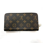 Louis Vuitton Zippy Wallet Monogram Azur Blue Long Canvas — view 2