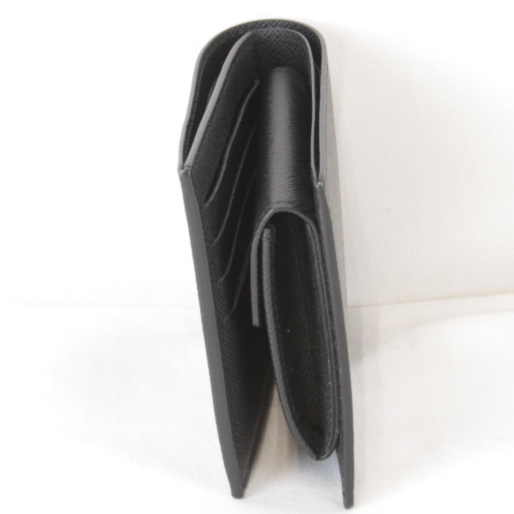 Louis Vuitton Portefeuille Marco Bifold Wallet Taiga Black — view 4