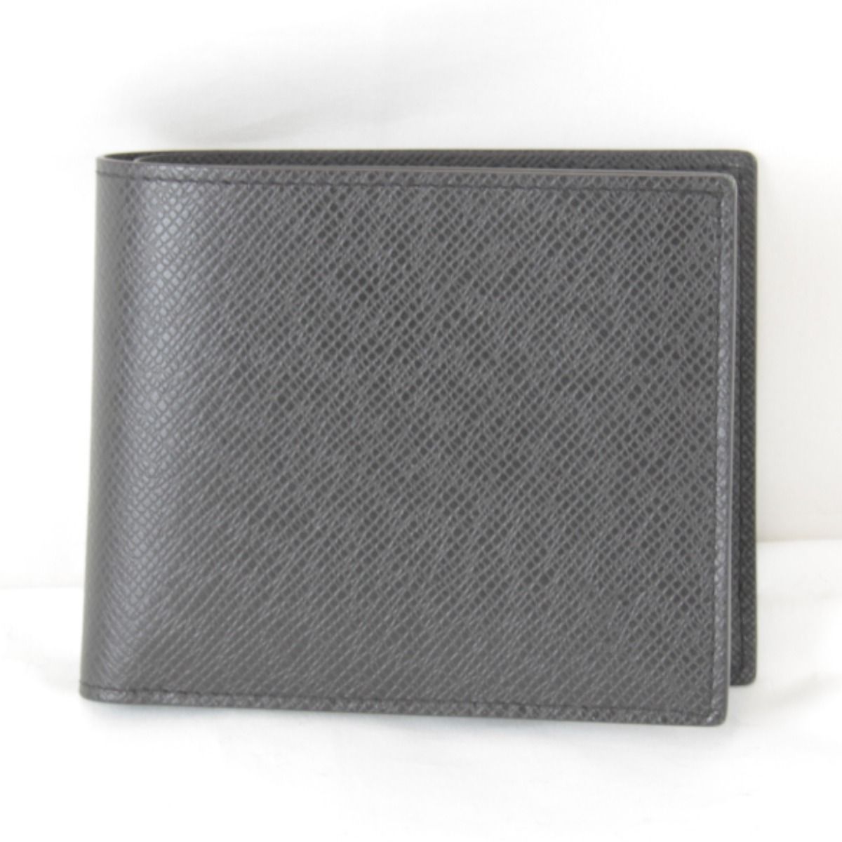 Louis Vuitton Portefeuille Marco Bifold Wallet Taiga Black — view 2