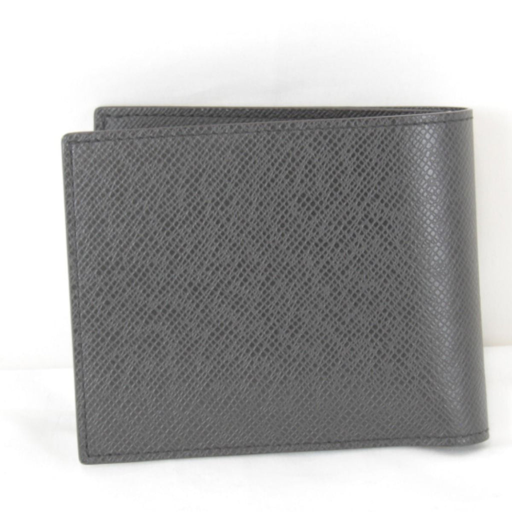Louis Vuitton Portefeuille Marco Bifold Wallet Taiga Black — view 3