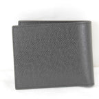 Louis Vuitton Portefeuille Marco Bifold Wallet Taiga Black — view 3
