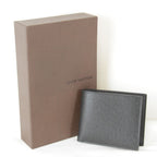 Louis Vuitton Portefeuille Marco Bifold Wallet Taiga Black