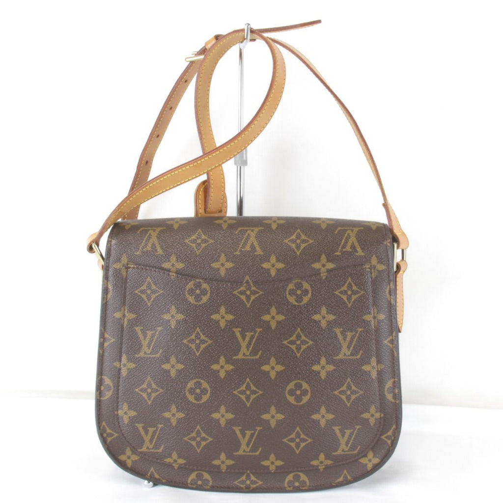 Louis Vuitton Monogram Saint-cloud GM Shoulder Bag Canvas Brown — view 2