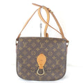 Louis Vuitton Monogram Saint-cloud GM Shoulder Bag Canvas Brown